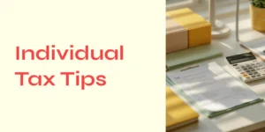 2025 U.S. Individual Tax Tips — standard deduction, credits, and filing advice