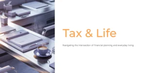 A warm coffee cup and financial documents on a sleek desk, symbolizing the balance between tax planning and everyday life — EA Tax Guide Tax & Life