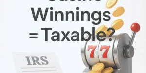 Casino gambling winnings taxable under U.S. tax law 2025