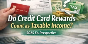 Do credit card rewards count as taxable income? 2025 EA perspective on IRS tax rules for credit card points and cash back