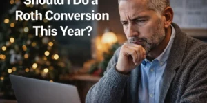 “Should I do a Roth conversion this year? year-end retirement tax planning by EA Tax Guide”