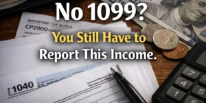 No 1099 but still required to report other income on a 2025 U.S. tax return